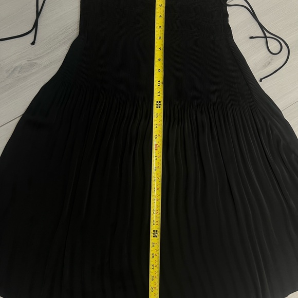 Rachel Zoe Women's Maxi Skirt Black Pleated  Sz M - Picture 7 of 8